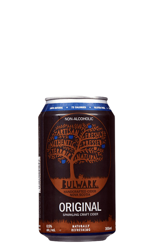 Bulwark 'Original' Non-Alcoholic Cider, Nova Scotia