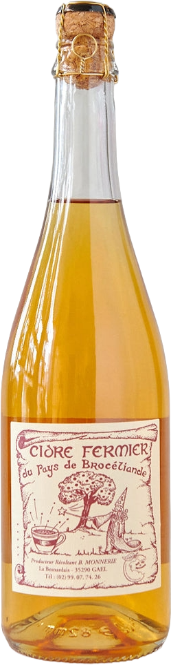 Monnerie Cidre Fermier du Pays de Brocéliande NV