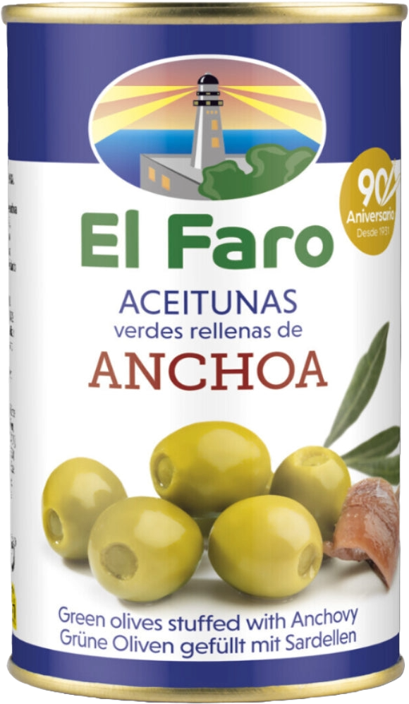 El Faro Anchovy Stuffed Green Olives