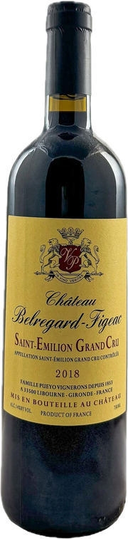 Château Belregard-Figeac Saint-Emilion Grand Cru 2018
