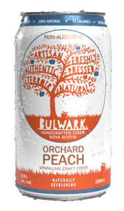 Bulwark 'Orchard Peach' Non-Alcoholic Cider, Nova Scotia
