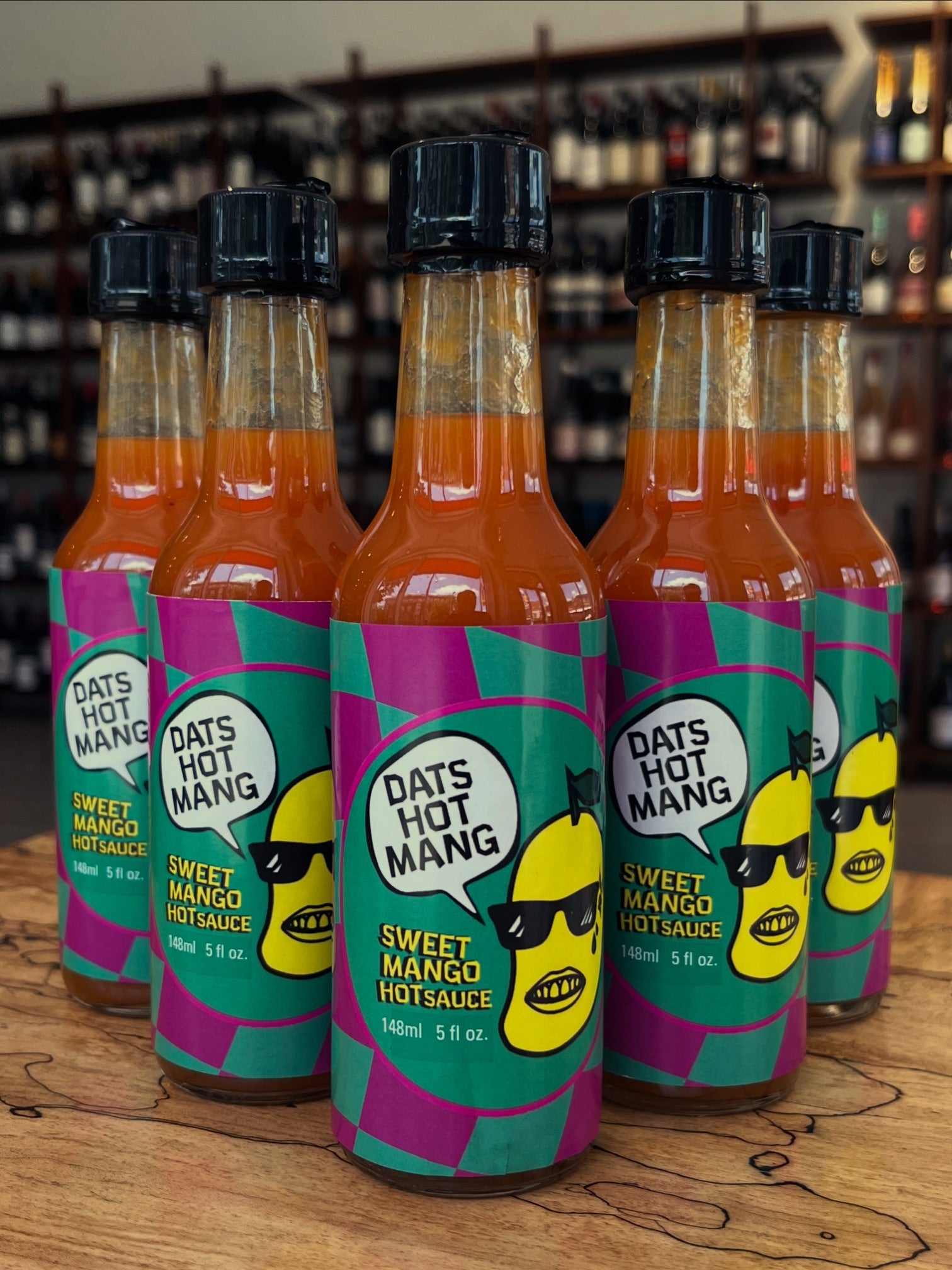 Dat's Hot Mang Sweet Mango Hot Sauce