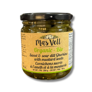 Sweet & Sour Gherkins with Mustard Seeds