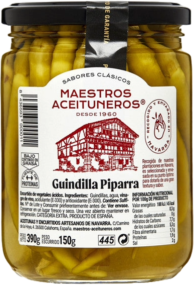 Maestros Aceituneros Guindilla Piparra