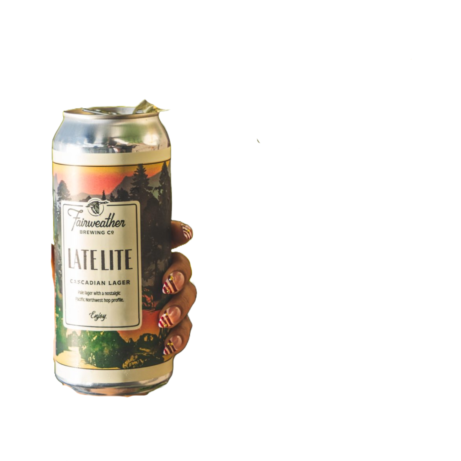 Fairweather Brewing 'Late Lite' Cascadian Lager