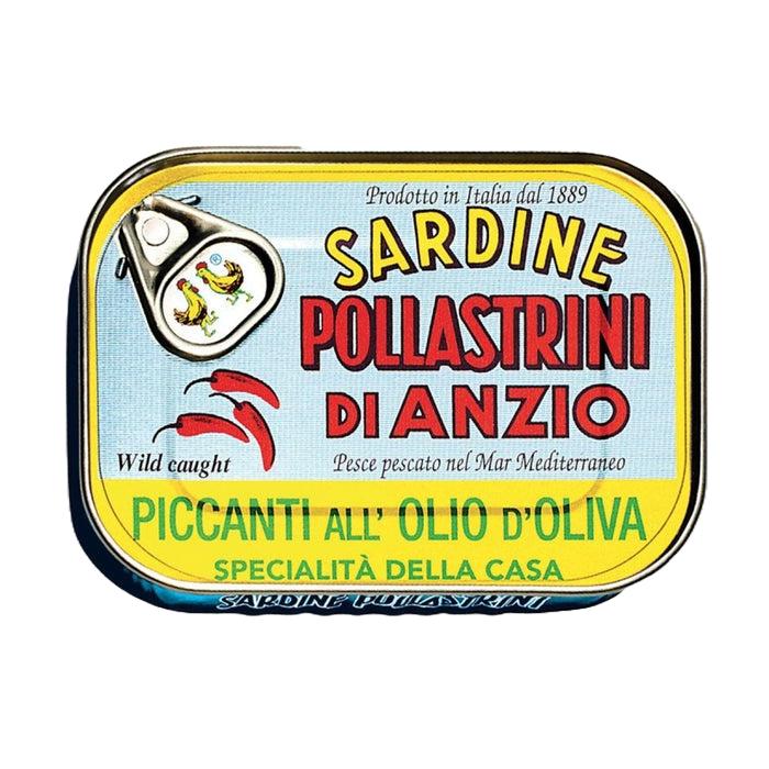 Pollastrini Spicy Sardines in Olive Oil