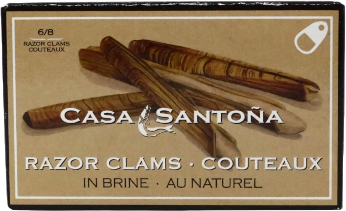 Casa Santona Razor Clams in Brine