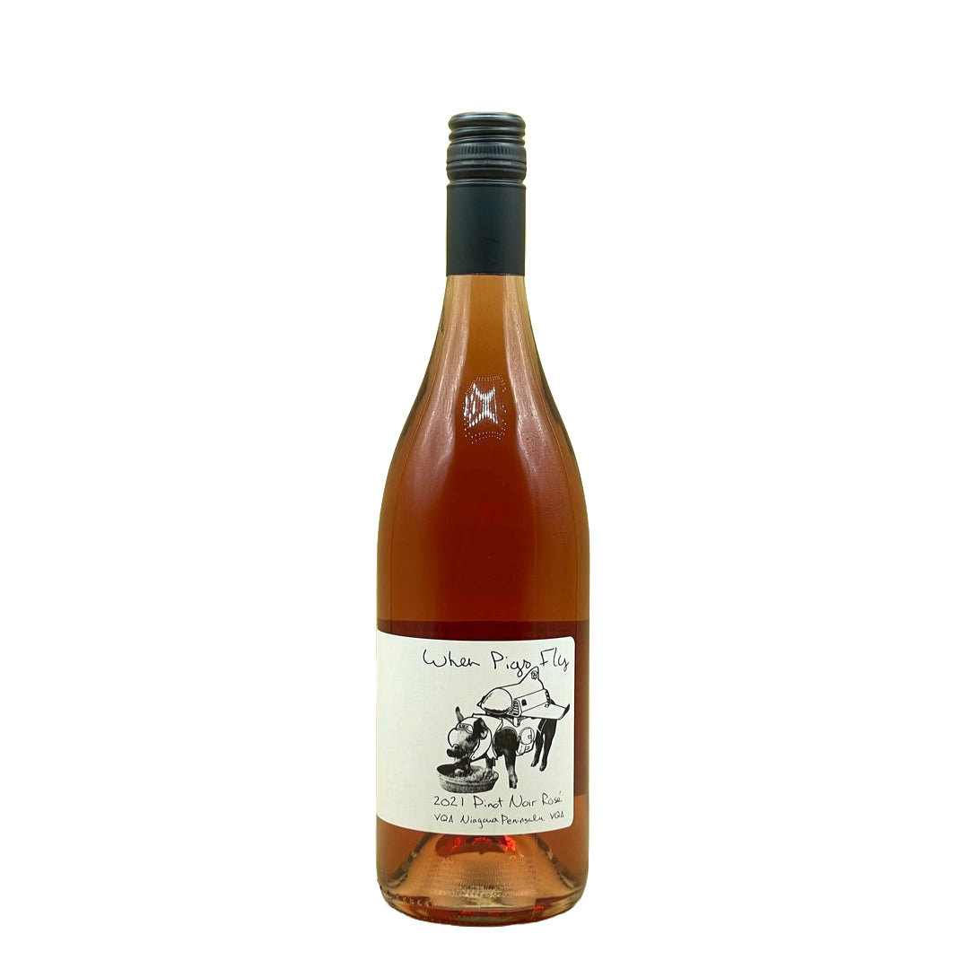 80x Wine Co. 'When Pigs Fly' Merlot Rosé, Lincoln Lakeshore 2024